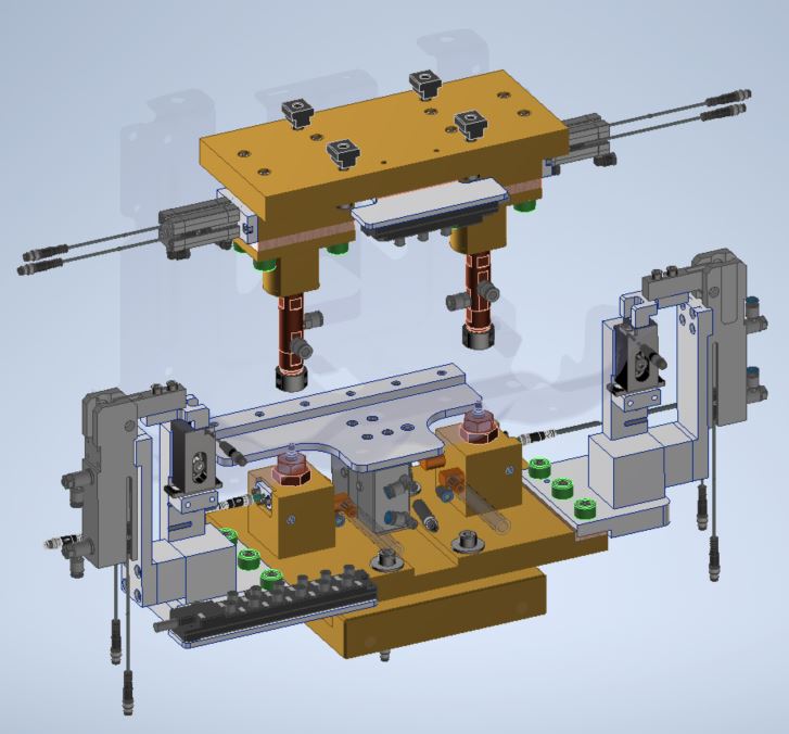 Resistance welding fixtures